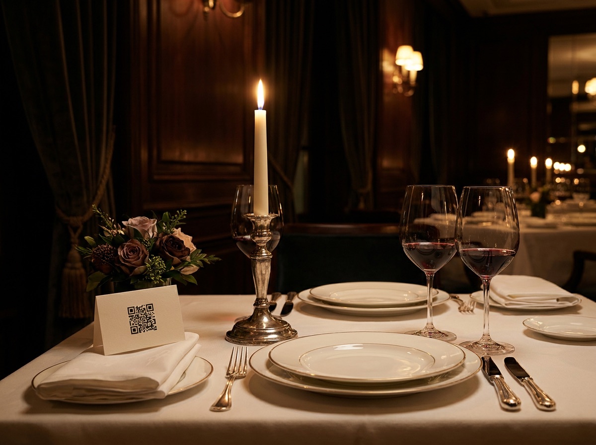 Menyo digital menu for fine dining