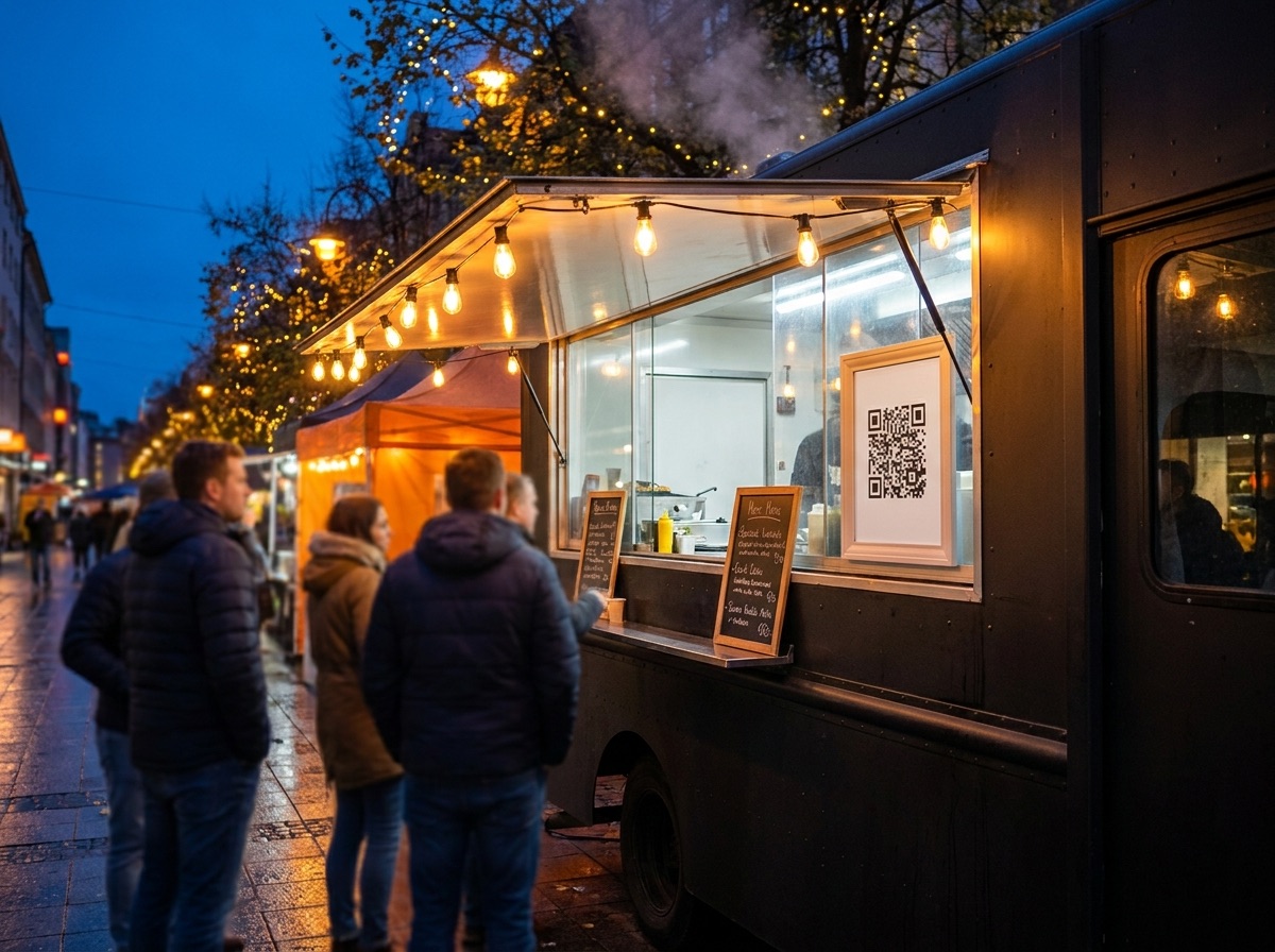 Menyo digital menu for food trucks